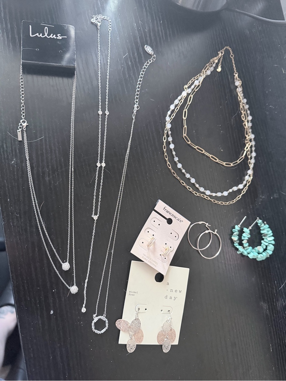 Bundle of Gold & Silver jewelry